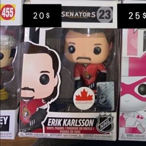 Funko pop- erik karlsson- nhl